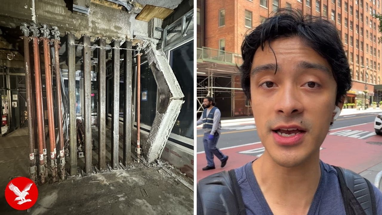 Protesters gather near NYC building at risk of collapse as Mamdani says it&rsquo;s no longer shifting