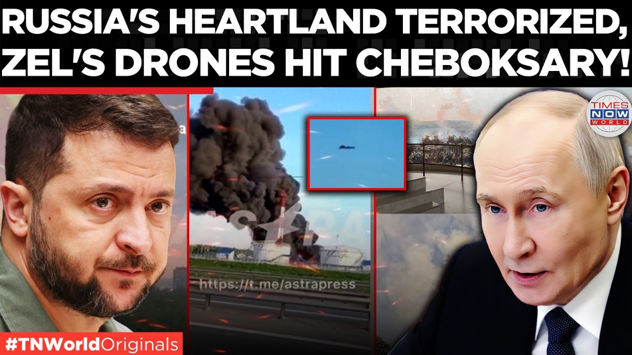 WATCH: Ukraine Strikes Russia's Critical Missile Tech Plant & Major Oil Refinery in Cheboksary