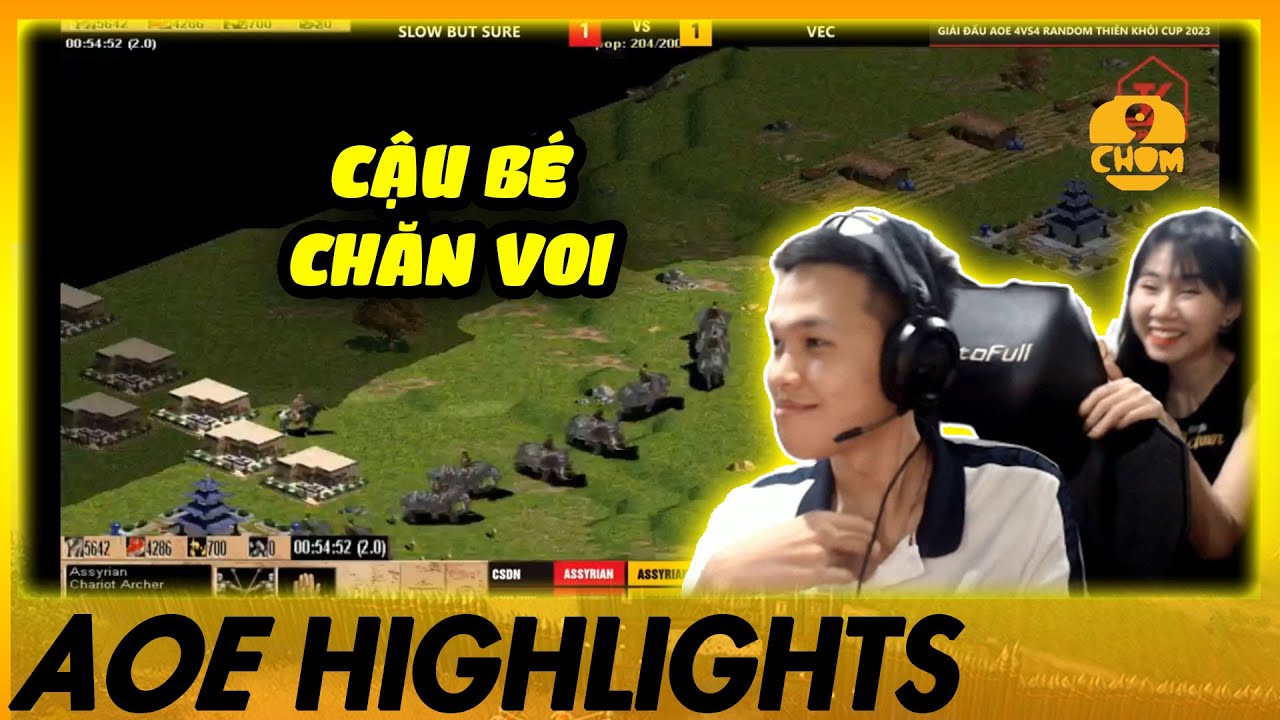 Phải lên cả voi Persian thì SBS mới giải quyết được trận đấu này! | AoE Highlights