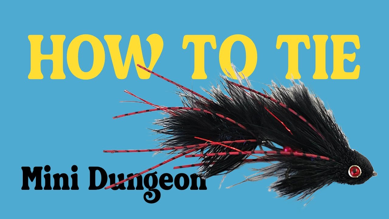 How to Tie the Mini Dungeon Streamer | Postfly Fly Tying Tutorial