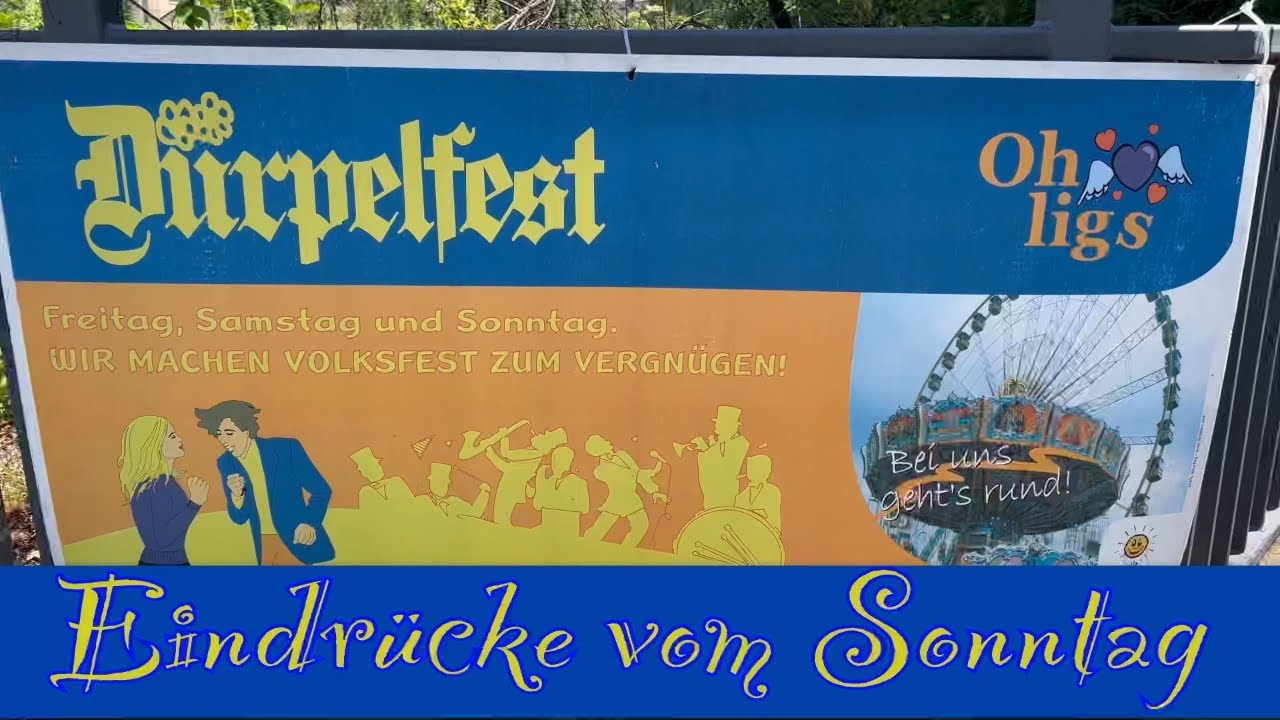 46. D&uuml;rpelfest Solingen Ohligs - Eindr&uuml;cke vom fr&uuml;hen Sonntagnachmittag (22. Mai 2022)