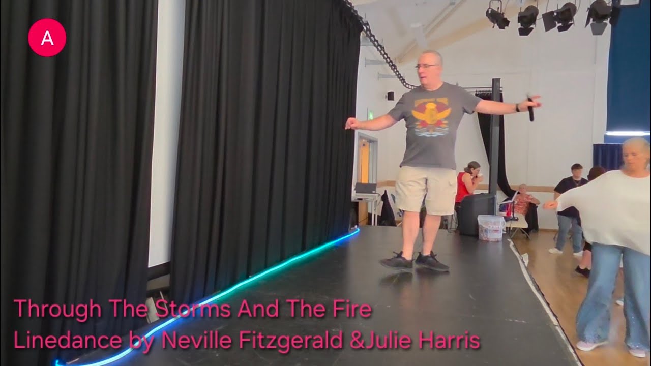 Through The Storms And The Fire - Linedance by Neville Fitzgerald & Julie Harris @OxfordLDW