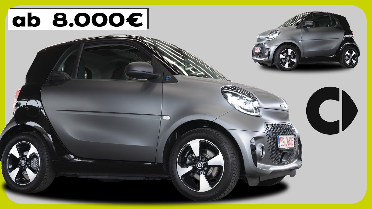 Smart EQ fortwo – Günstiger Stadtflitzer ab 8.000€ EV | Elektro | Test | Parken | Gebraucht | Preis