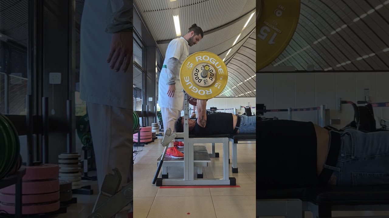Teste de 1RM em Supino Adaptado