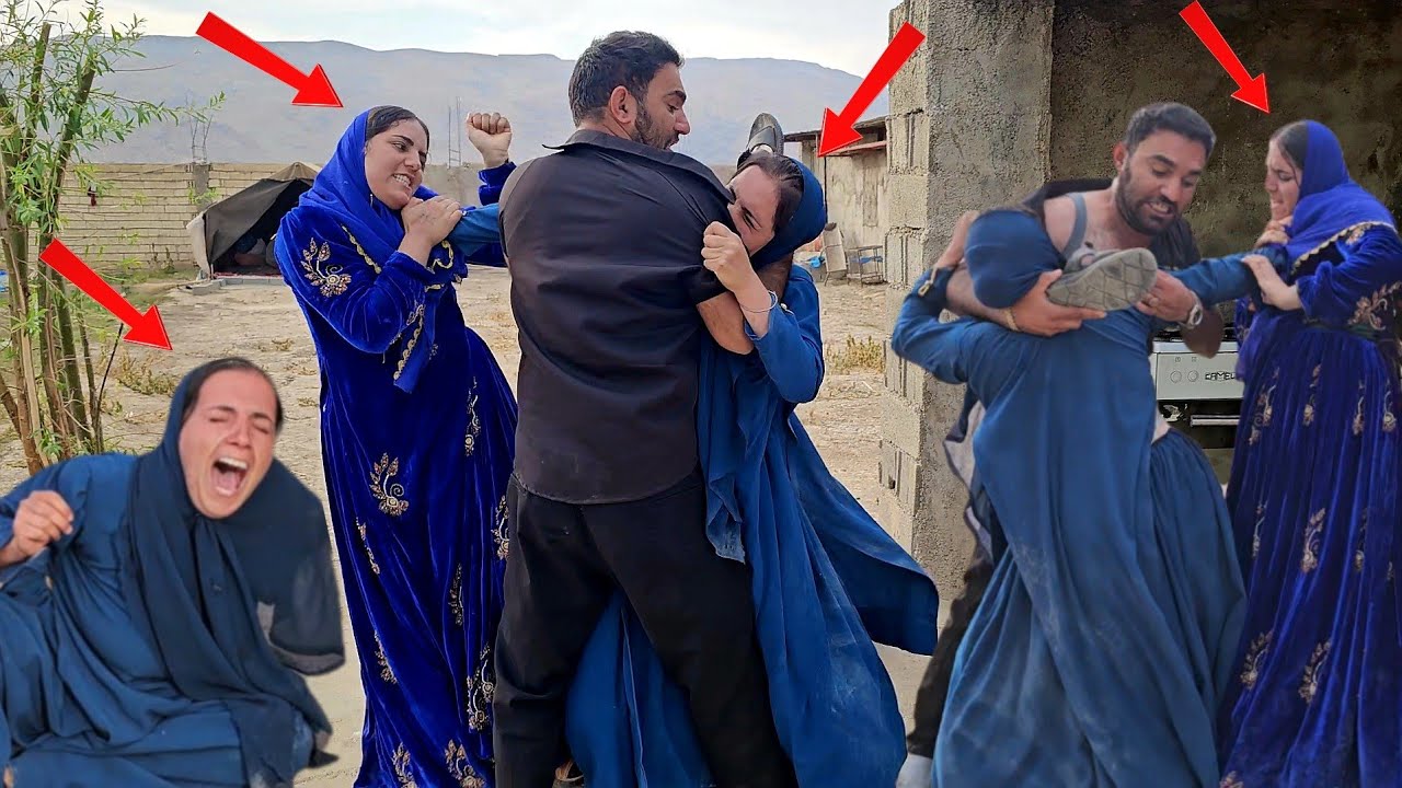 The husband&rsquo;s patience ran out; the couple&rsquo;s argument escalated into a major conflict!