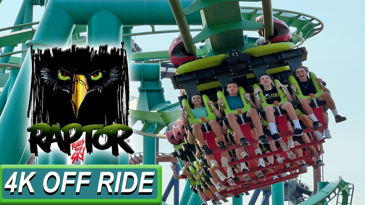 Raptor (4K OFF Ride POV)- Cedar Point, Sandusky, OH