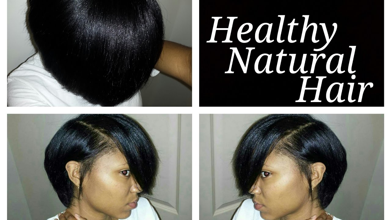 How To| Straighten Short Natural Hair
