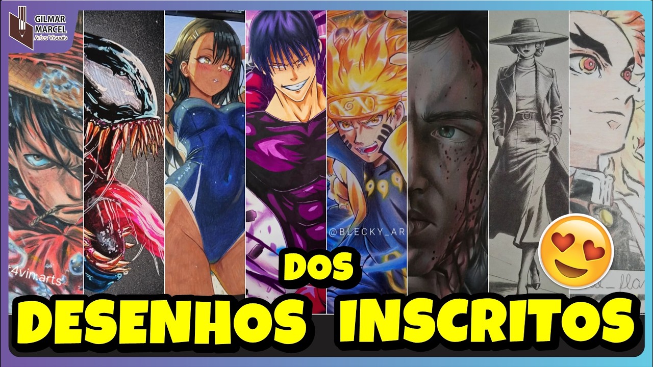 VOCÊ PRECISA VER ESSES DESENHOS DOS INCRITOS - Gilmar Marcel