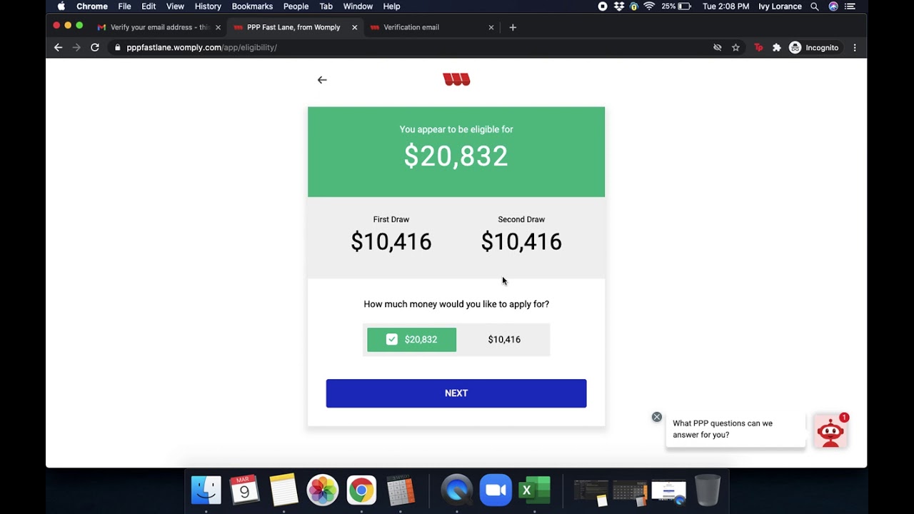 Womply PPP Fast Lane Walkthrough - Bank Connect