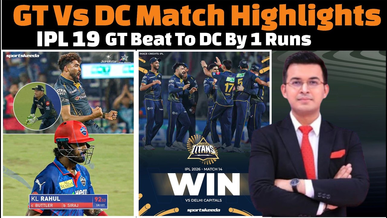Delhi Capitals vs Gujarat Titans complete match highlights IPL 2026 / DC vs GT full match highlights