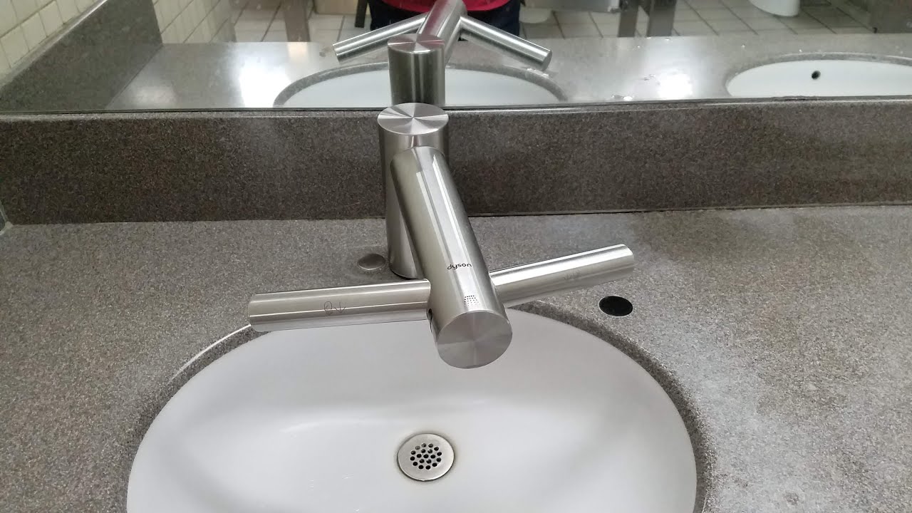 FAIL! Dyson Airblade Tap | Flagstaff Pulliam Rgnl. Airport | Flagstaff, AZ
