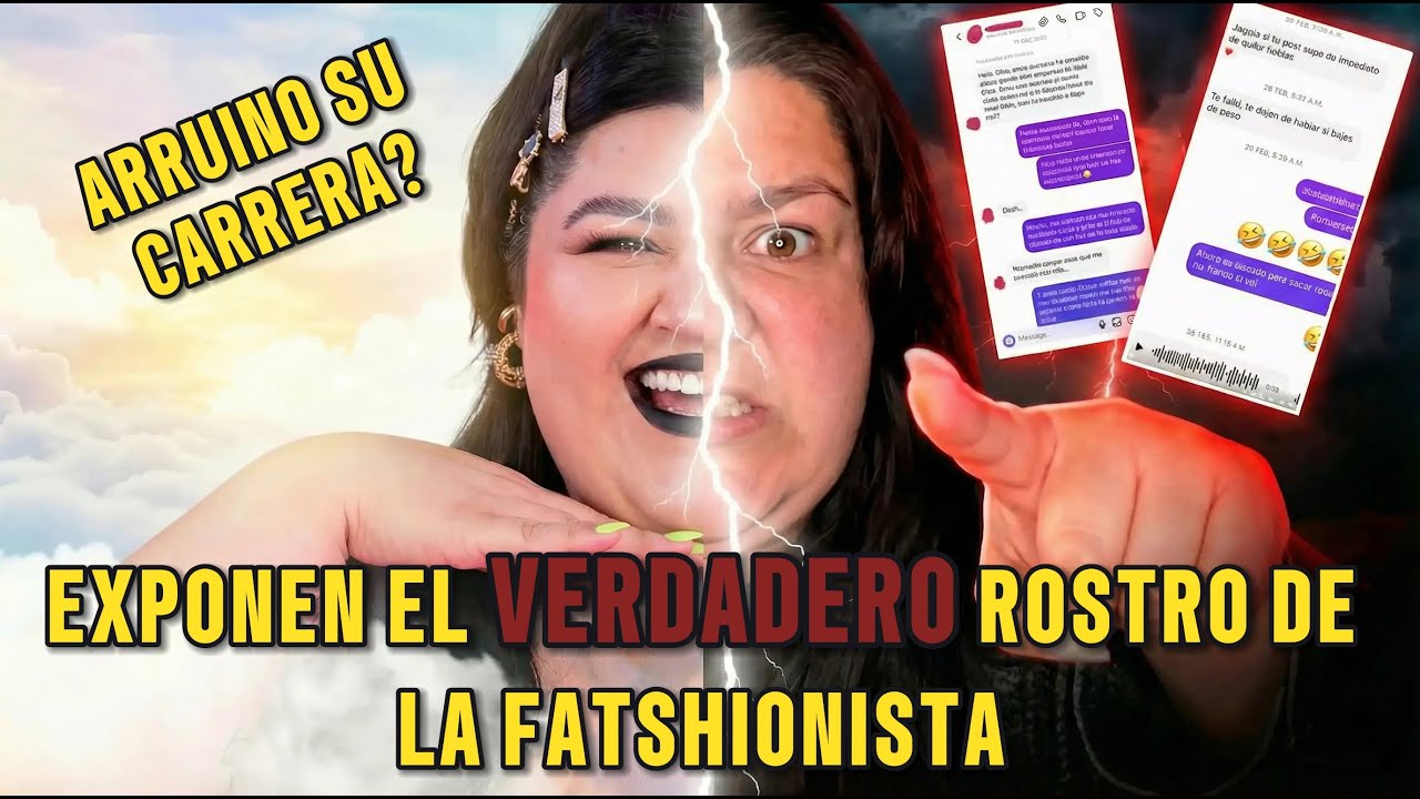 EXPONEN EL VERDADERO ROSTRO DE LA FATSHIONISTA TRAS SALIR DE 6 DE COPAS Y ACABAN CON SU CARRERA