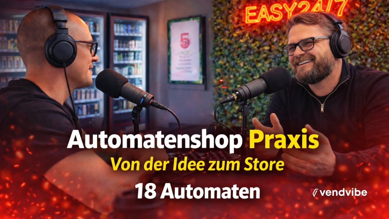 Erfolgreicher Automatenshop in der Großstadt, das Interview mit Easy 24/7 Betreiber Cello