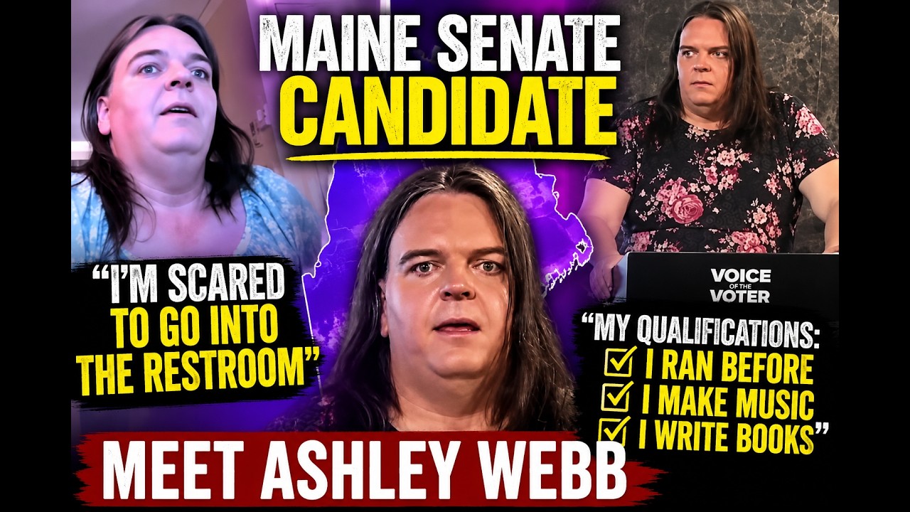 Meet Maine Senate Candidate Ashley Webb | New Podcast Footage