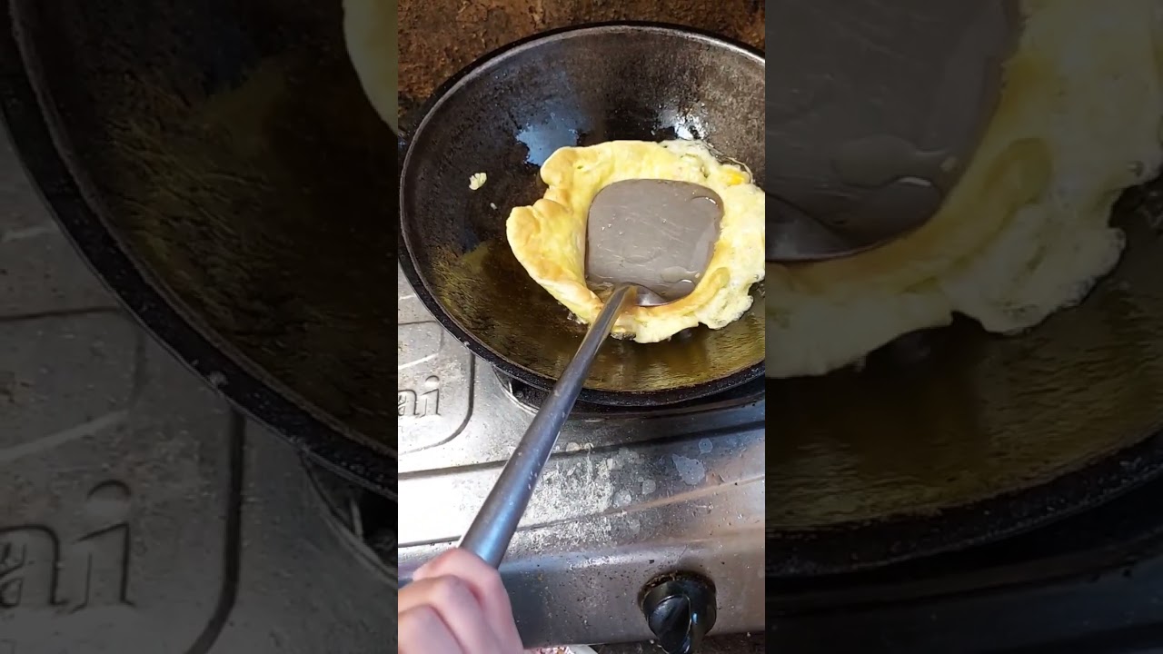 goreng telor dadar lur