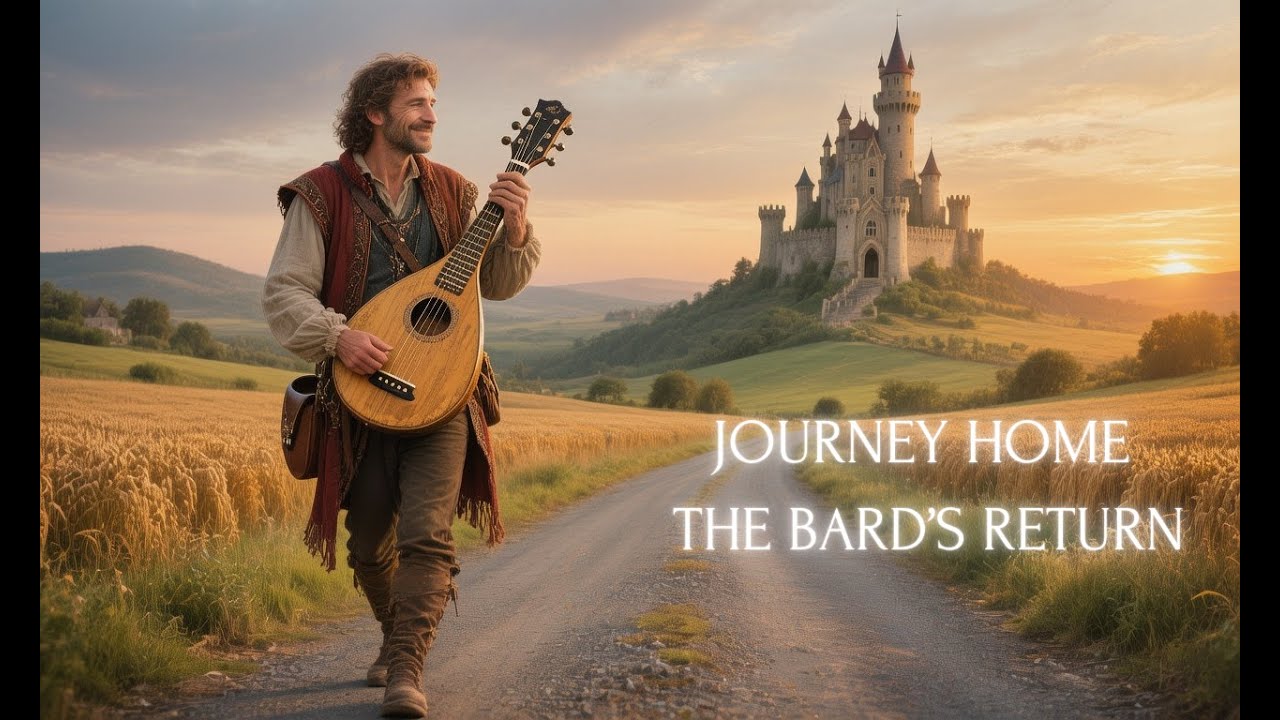 Medieval Adventure Music for Relaxation | The Bard’s Journey Home