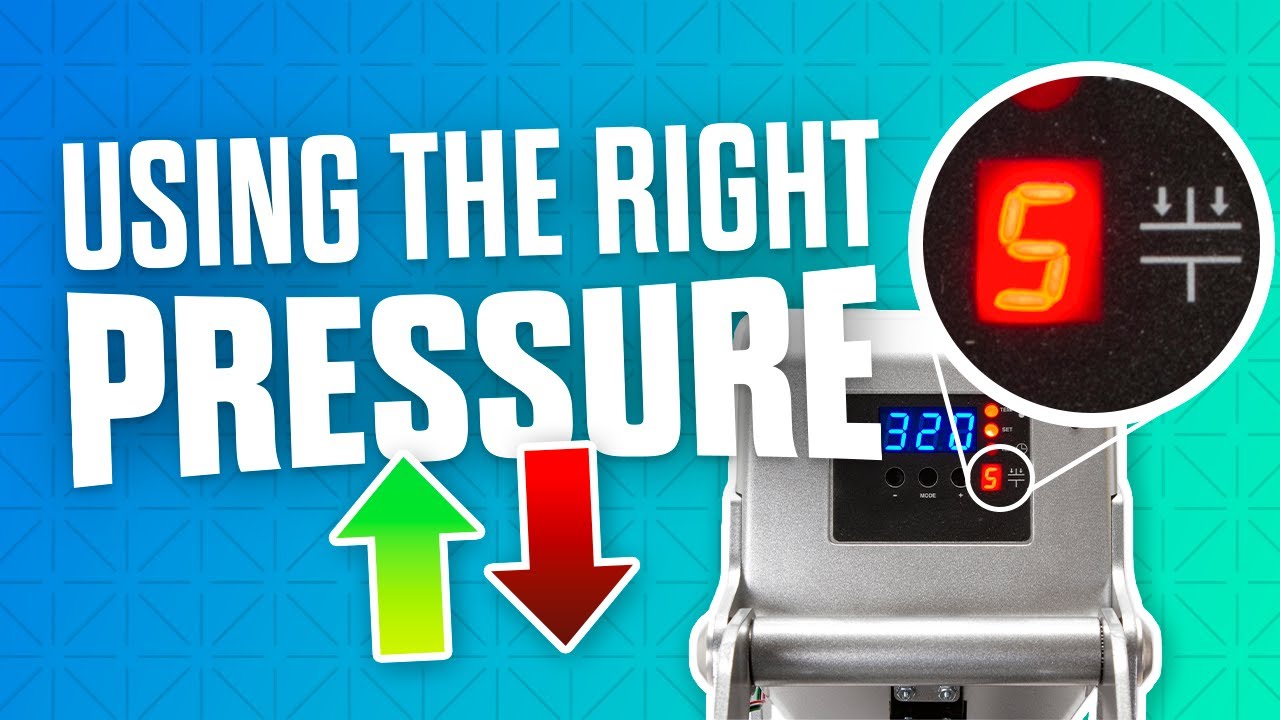 What Pressure Should I Apply with My Heat Press?