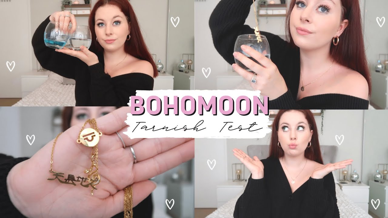 DOES BOHOMOON JEWELLERY TARNISH? - Finding Out The Answers - Mini-Haul & Experiment  |LibertyRobyn|