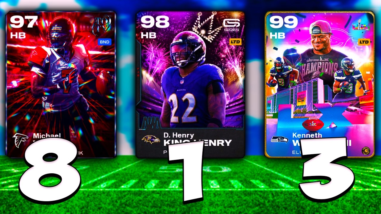 The Top 10 Running Backs in Madden 26!
