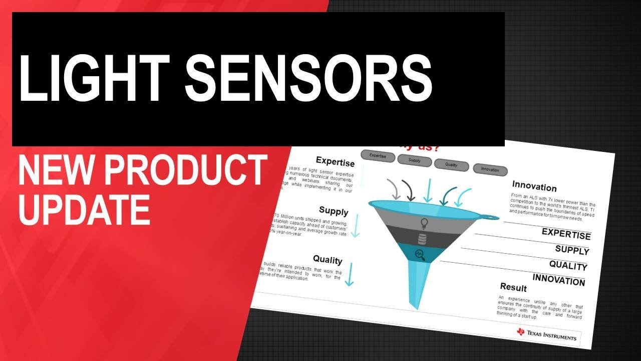 New Product Update: Light sensors