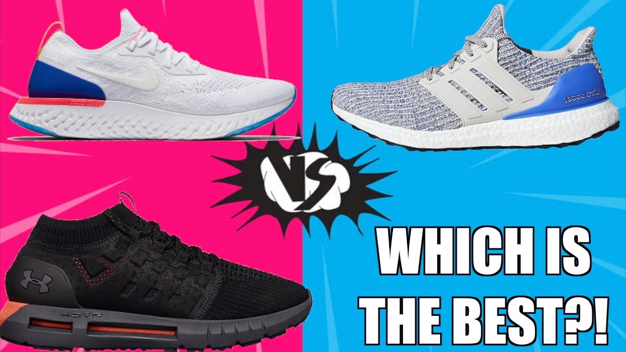 NIKE REACT vs Ultra BOOST vs HOVR COMPARISON ( FLYKNIT VS PRIMEKNIT )