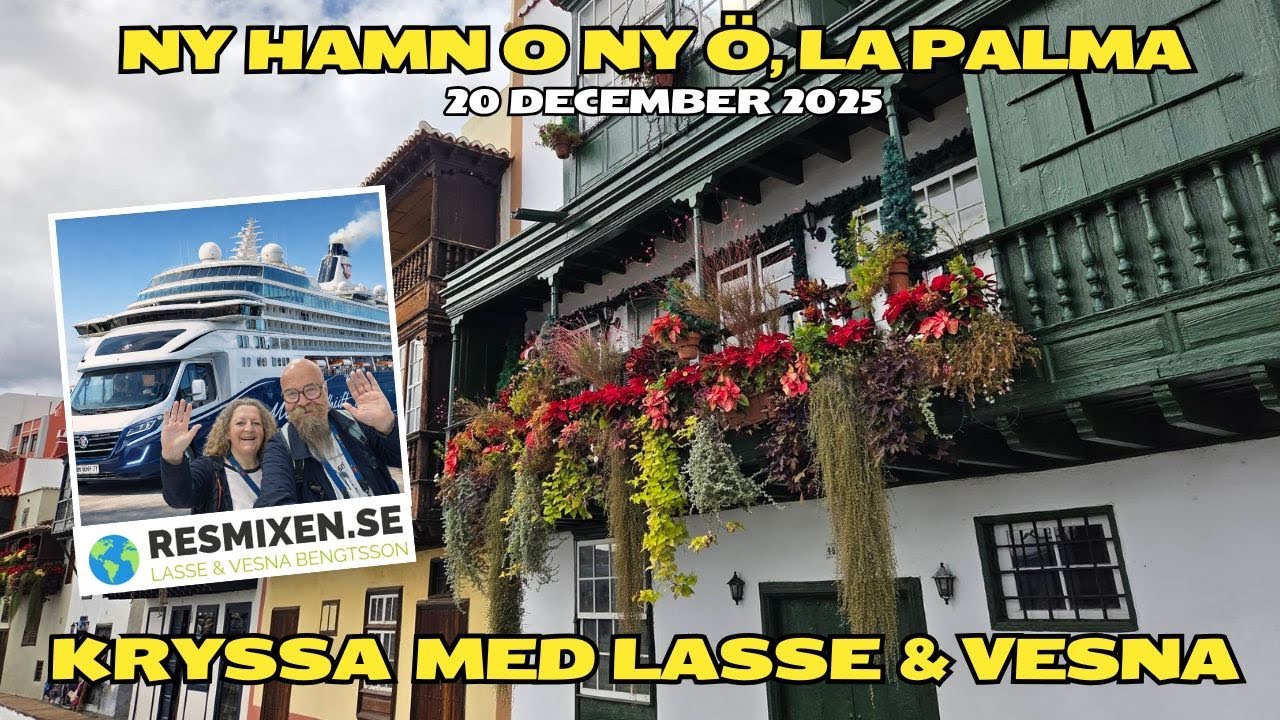 La Palma, en liten och charmig ö bland Kanarieöarna. Häng med på en promenad!