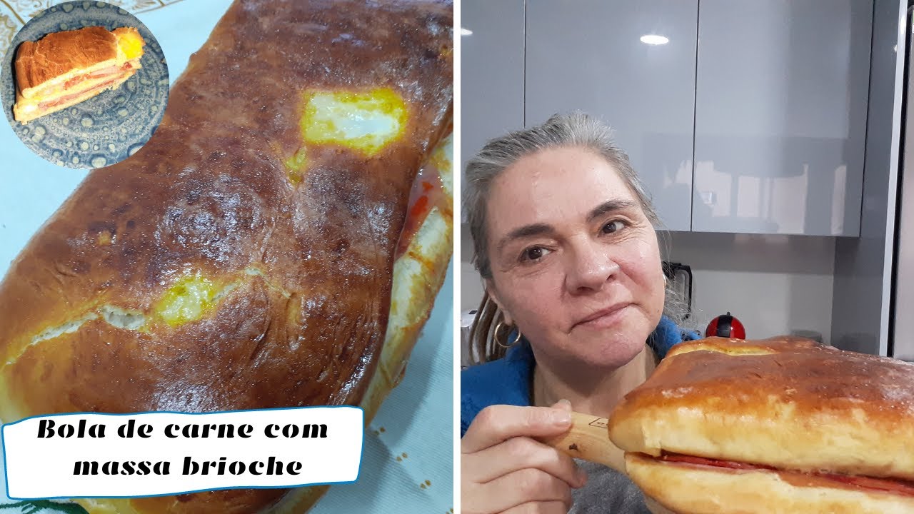 RECEITA DE BOLA DE CARNE COM MASSA BROCHE