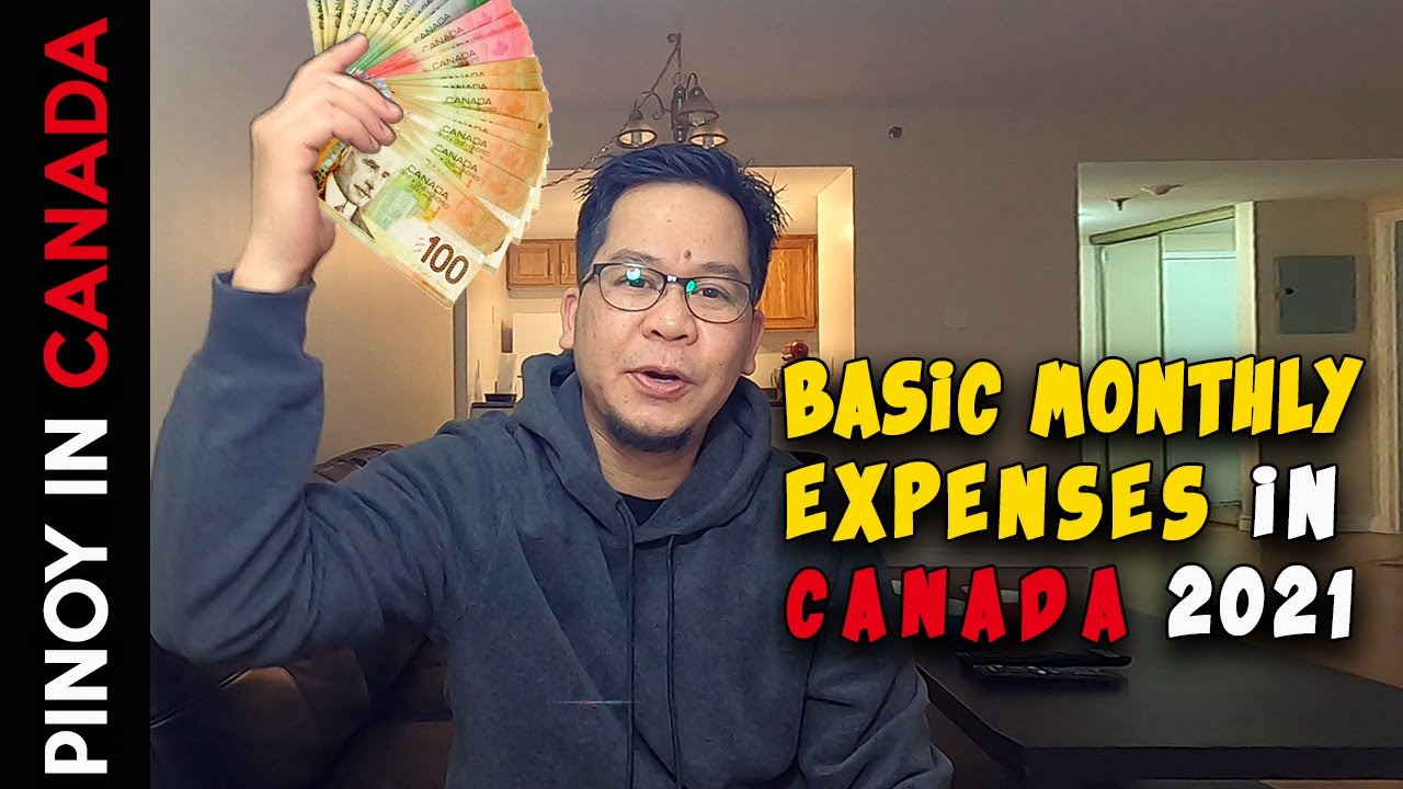 8 Basic MONTHLY EXPENSES & COST of LIVING of Filipino in Canada 2021! Buhay Canada | Pinoy in Canada