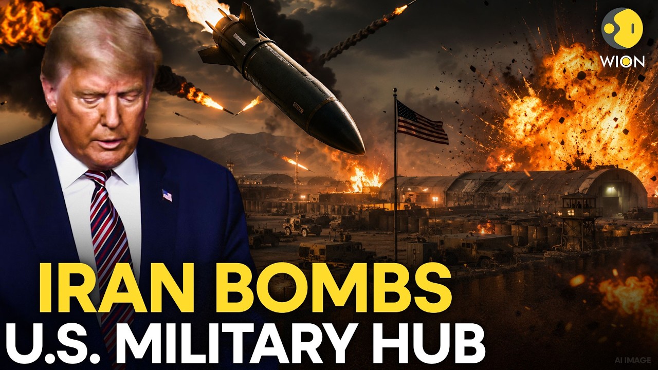 US-Iran War LIVE: Iran Bombs Us Army Logistics Hub In Kuwait, Gulf War Expands | WION