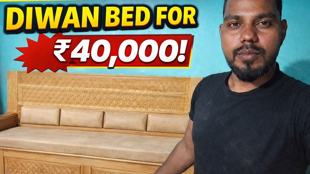 🔥देखो लकड़ी का Diwan Bed Kaise Banate Hain | Full Carpentry Tutorial🔥