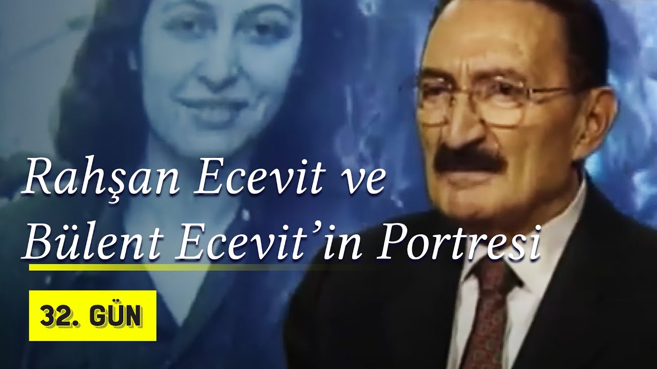 Rahşan Ecevit ve Bülent Ecevit Portresi