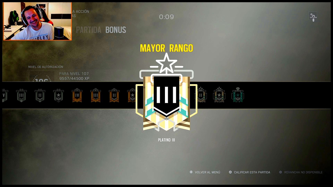 PLATINO!!! LO LOGRAMOS!!! RAINBOW SIX / BYABEEL