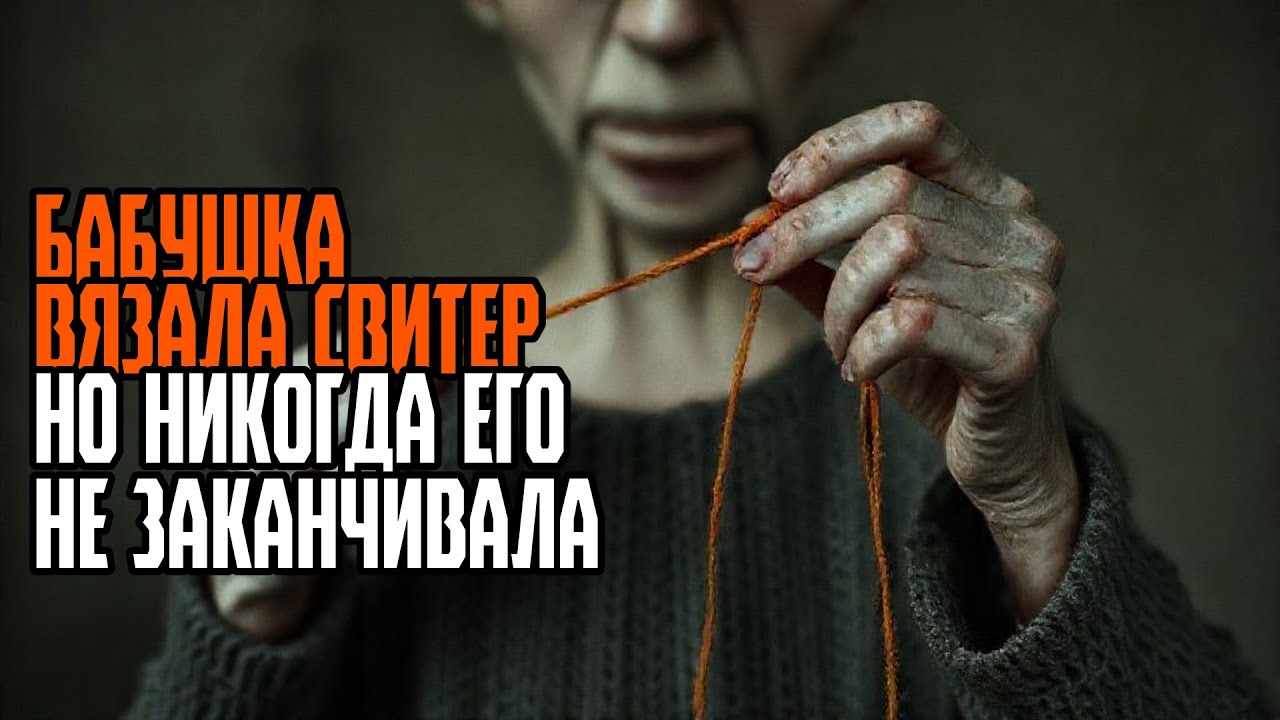 БАБУШКА ВЯЗАЛА СВИТЕР НО НИКОГДА ЕГО НЕ ЗАКАНЧИВАЛА