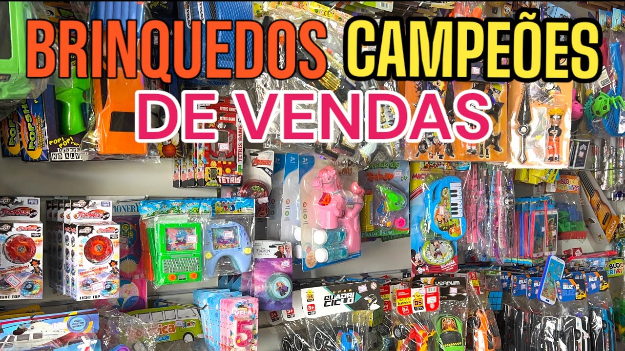 OS 20 BRINQUEDOS BARATOS MAIS VENDIDOS EM MINHA LOJA (BRINQUEDOS NO ATACADO)