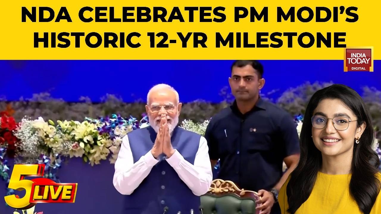 Watch: NDA Celebrates PM Modi's 12-Year Milestone, Plans Election Strategy Amid West Bengal Shifts