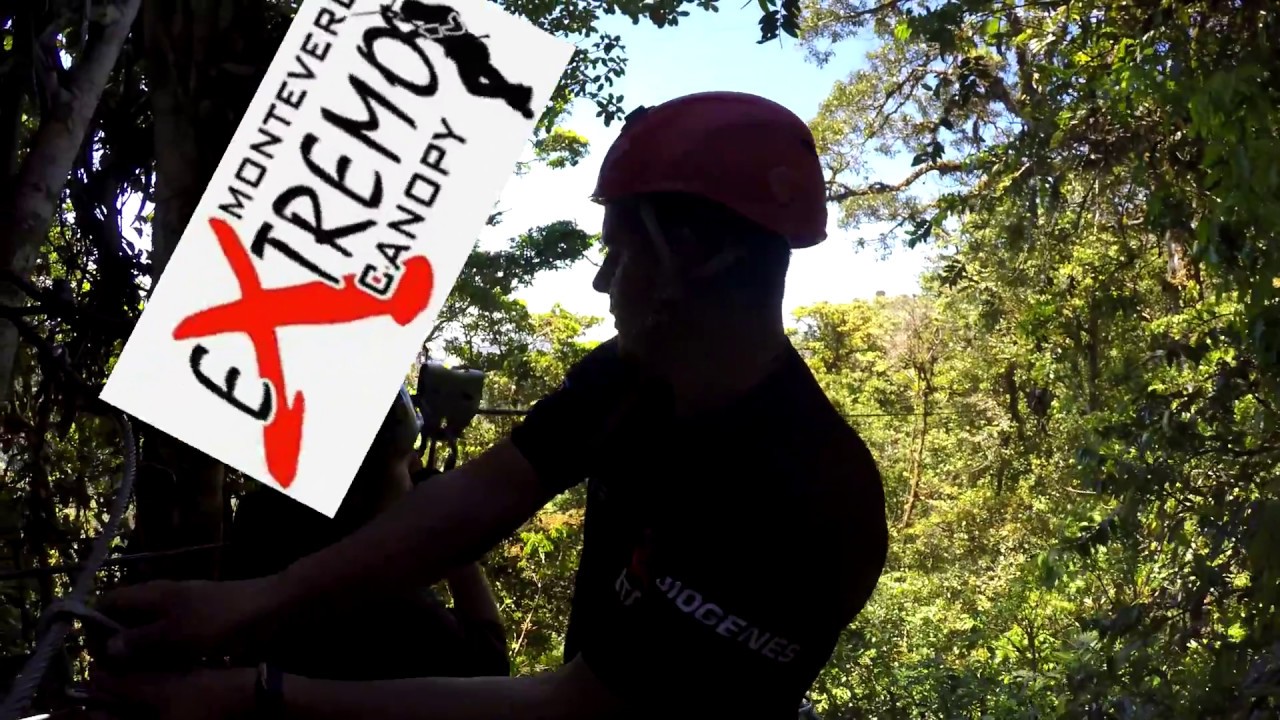 4K Extremo Canopy Monteverde Costa Rica zipline