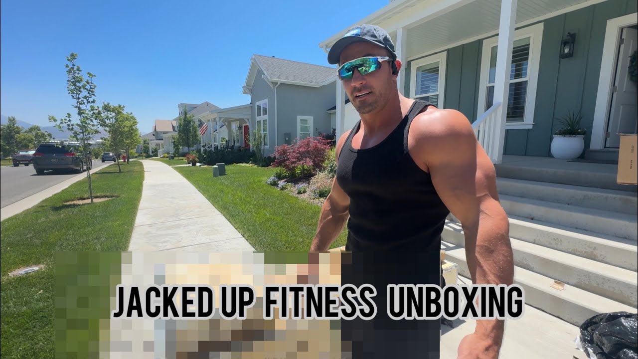 Unboxing Jacked up fitness power rack PRO