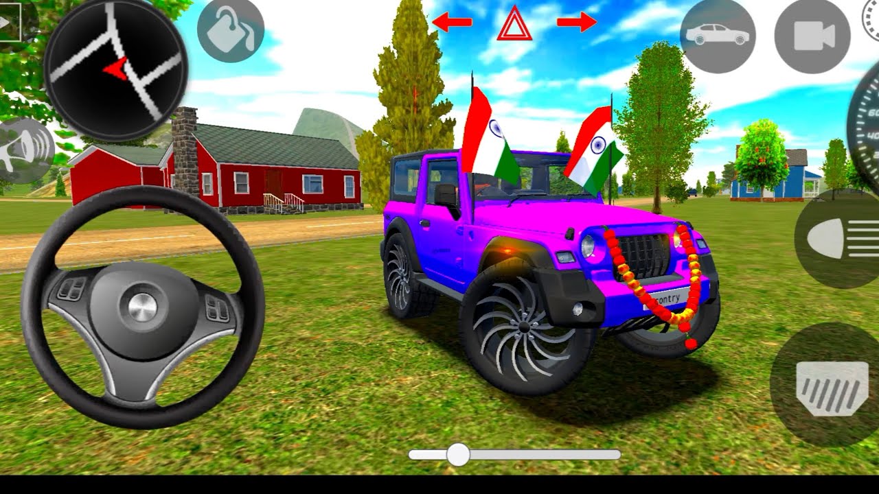Modified mahindra Thar 😈 car game : Indian car ( gadi wala game ) Android gameplay 2026
