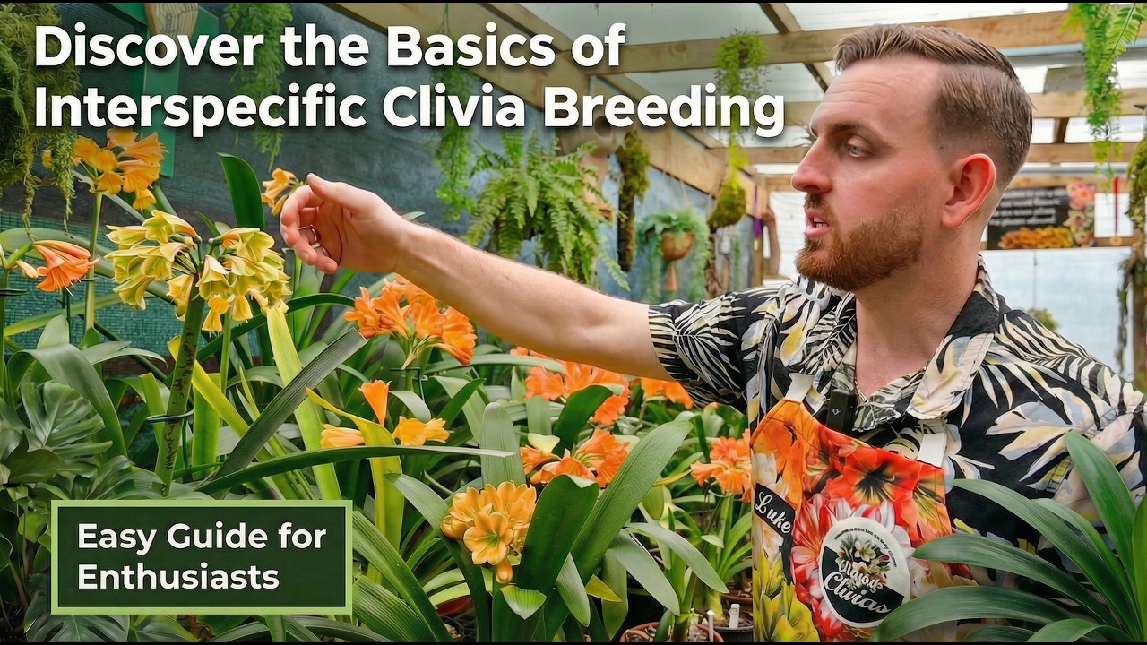 Interspecific Clivia Breeding Basics | Why and How to Create Unique Hybrids 🌿