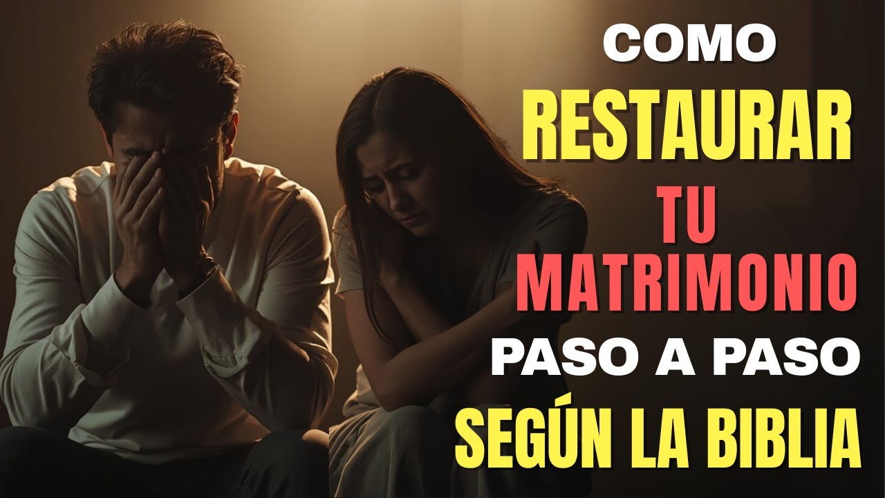 Cómo RESTAURAR un Matrimonio Paso a Paso según la Biblia | 10 Principios Bíblicos y Oración