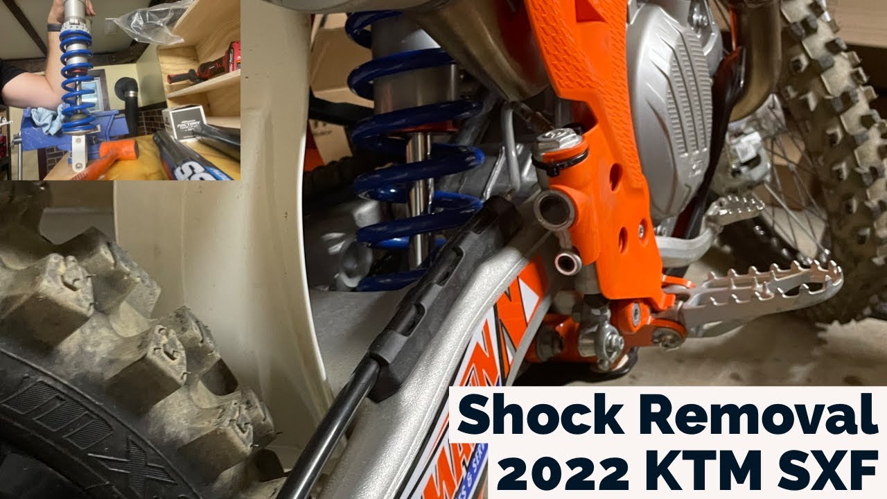 2022 KTM Rear Shock Removal/How To/Shock Spring Swap