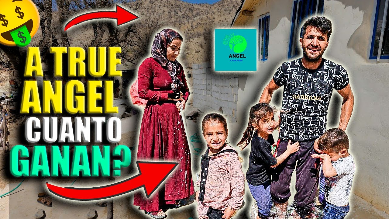 🤑 A TRUE ANGEL CUANTO DINERO GANA EN YOUTUBE | cuanto GANA un CANAL de #iran