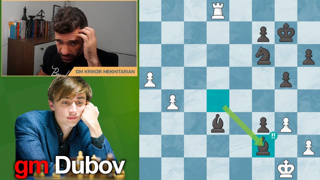 Enfrentei O MONSTRO!!! - Krikor vs Daniil Dubov