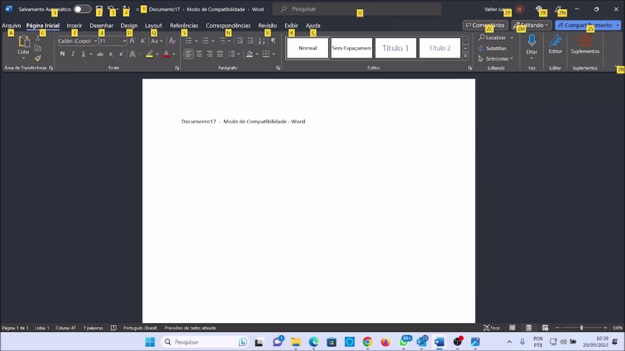 Curso de Windows 11 com NVDA: Aula 5 – Partes de uma janela de aplicativo.