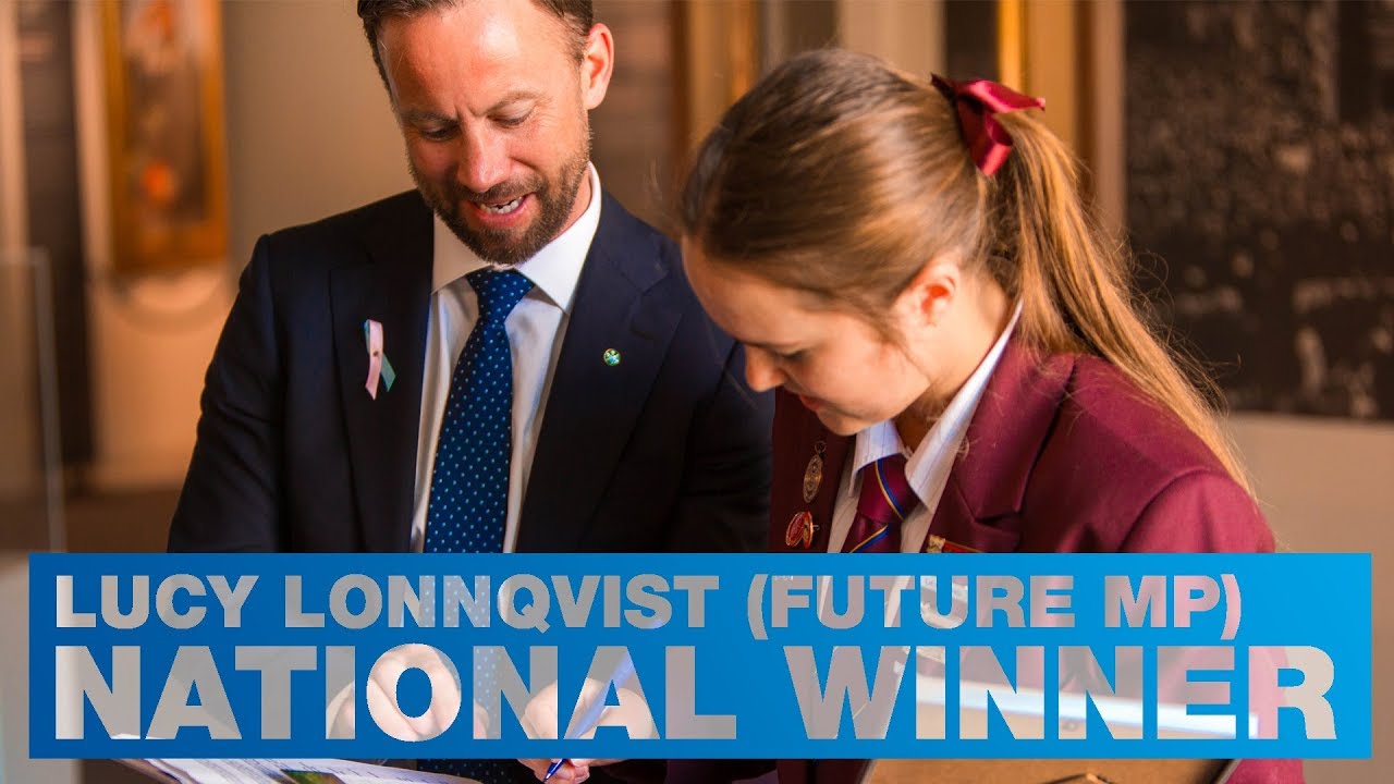 Lucy Lonnqvist - National Winner 'My First Speech' Competition