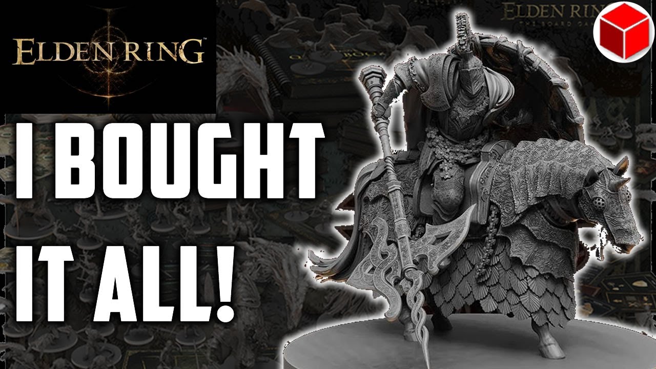 Unboxing EVERYTHING From Elden Ring: The Board Game