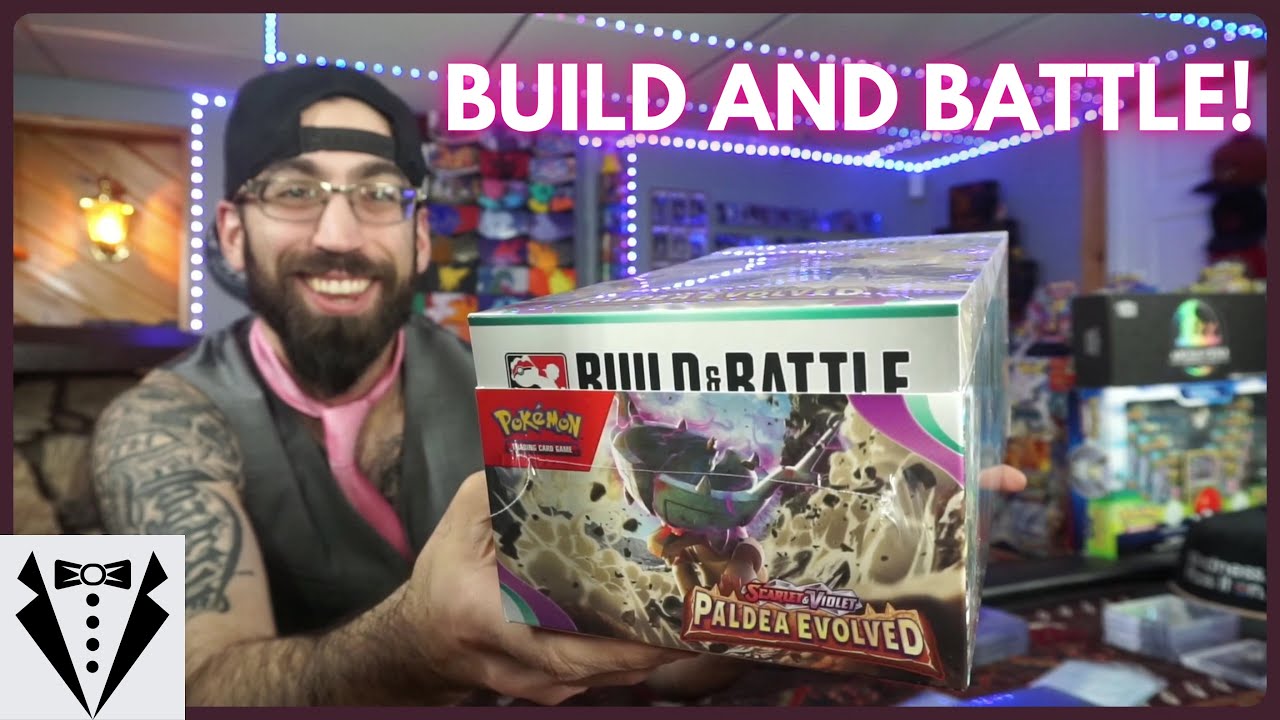 Pokémon Build and Battle Paldea Evolved Case Opening!