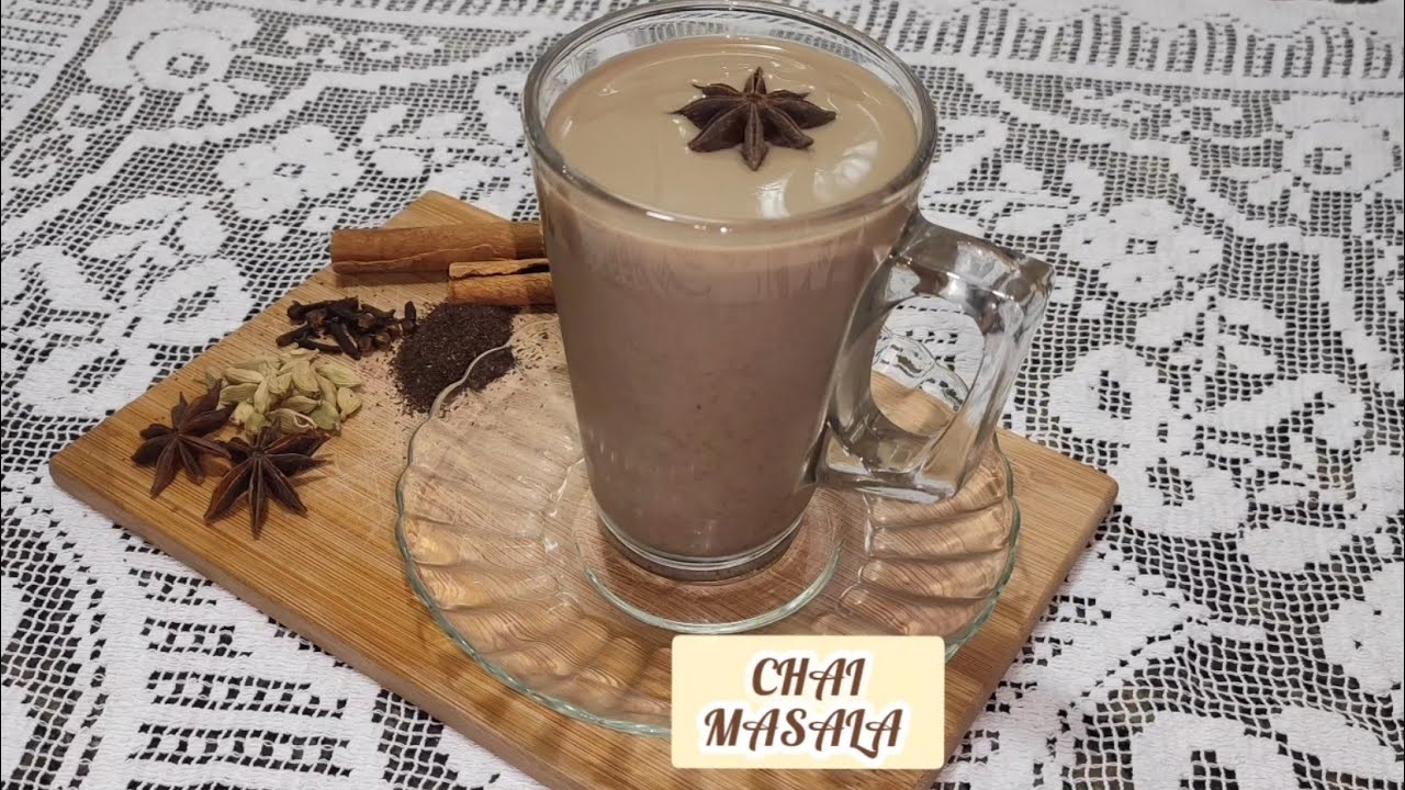 Chai Masala é um Chá Indiano com leite e especiarias delicioso!