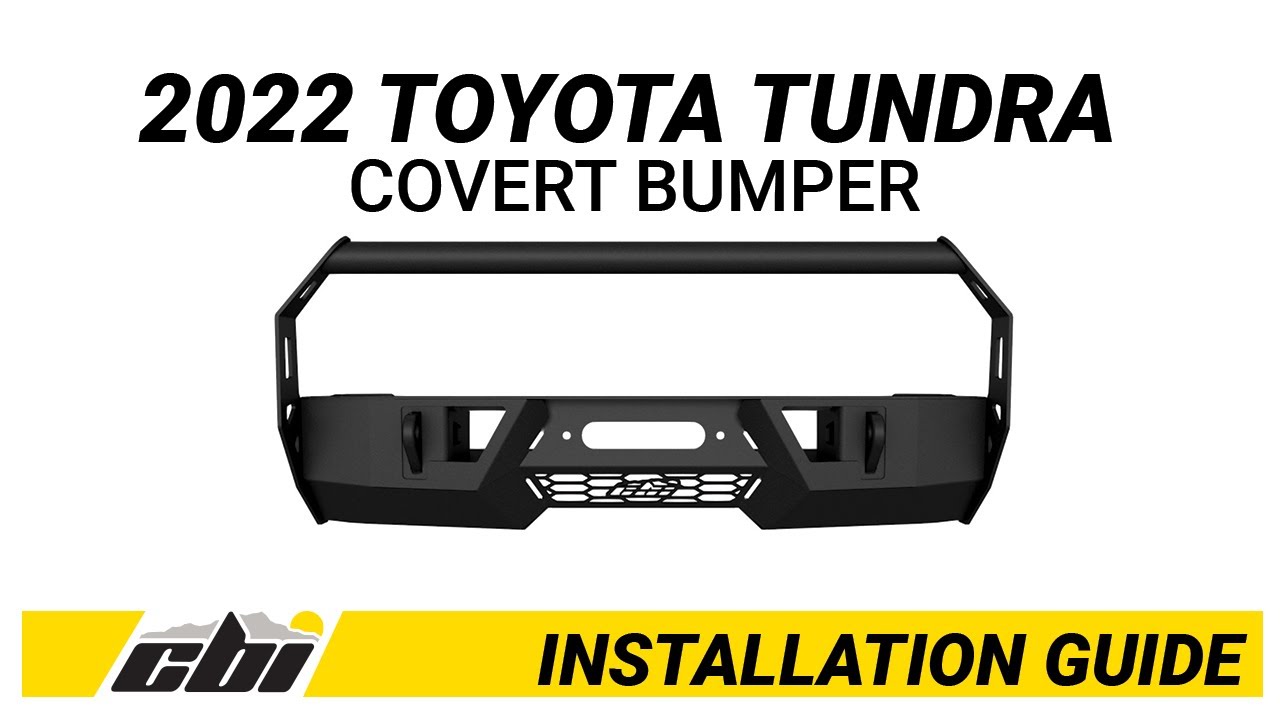 Toyota Tundra Covert Front Bumper 2022