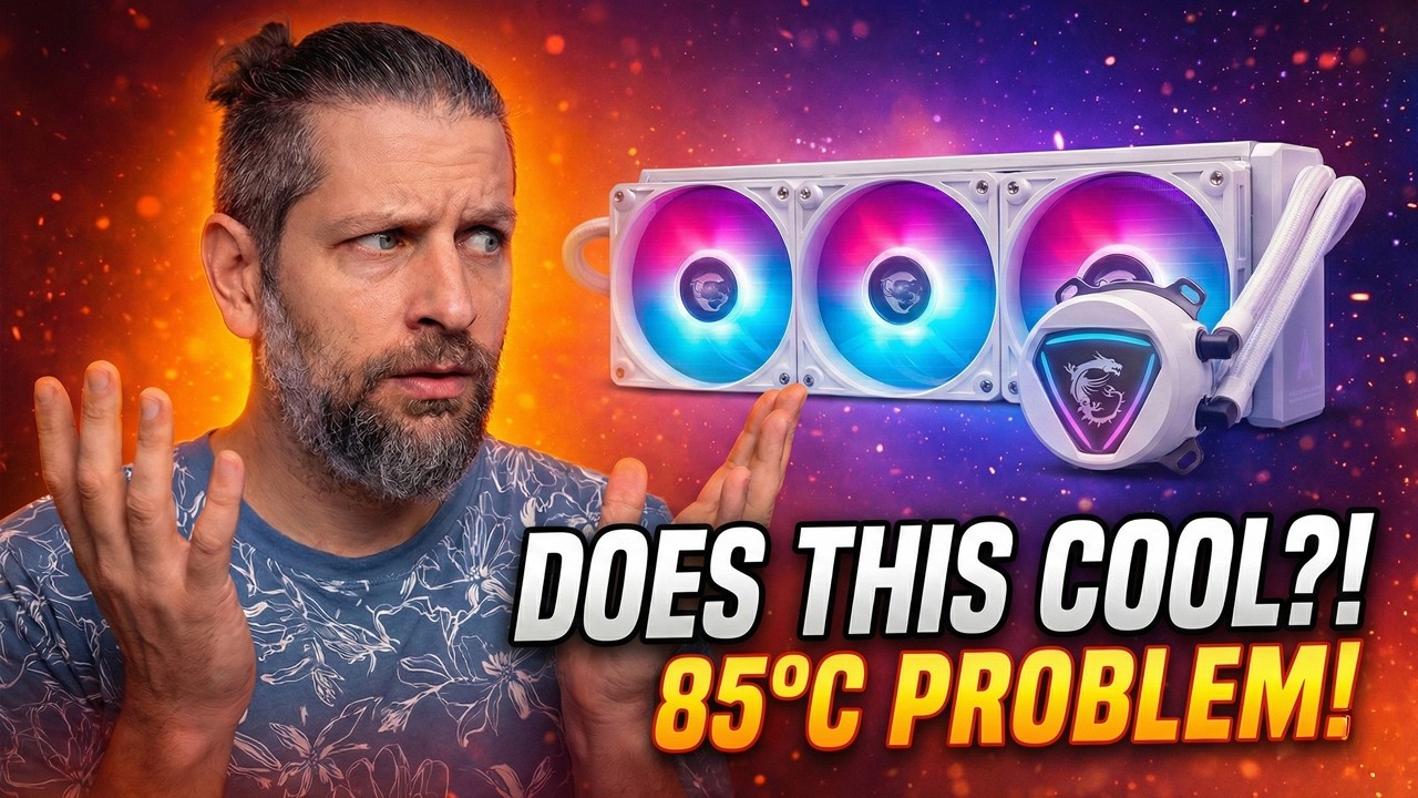 MSI MAG CoreLiquid i360 White Review (i7-14700KF) — 85°C in Games… Worth €120?